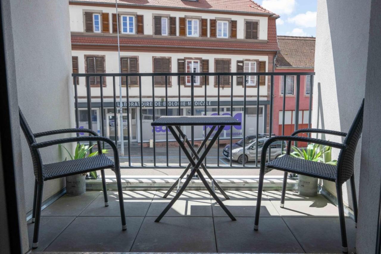 Superbe Loft Center Of Saverne Bike Parking Kültér fotó